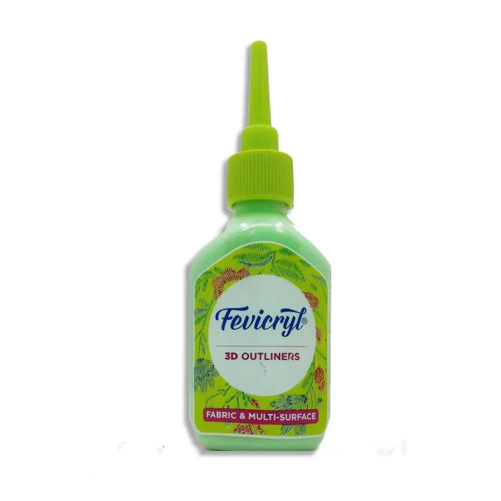 Pidilite Fevicryl 3D Outliners Fabric & Multi-Surface (Loose Colours) Pidilite